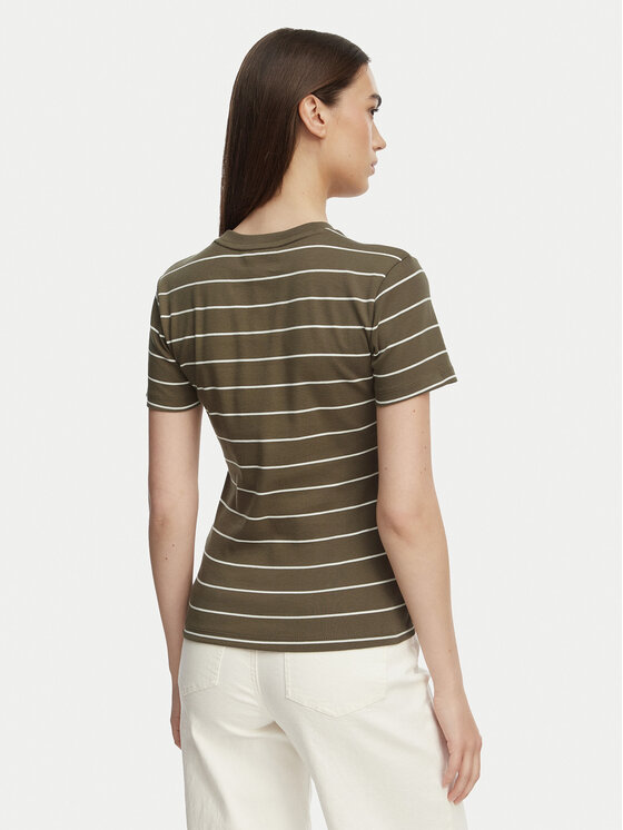 Tommy Hilfiger Tommy Hilfiger T-särk New Cody WW0WW40587 Pruun Slim Fit
