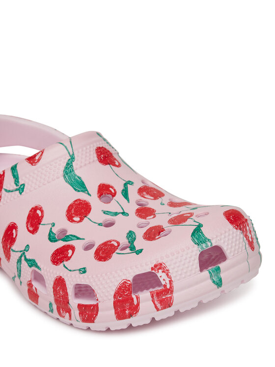 Crocs Crocs Pantoletten Classic Fresh Fruits Clog 211008 Rosa