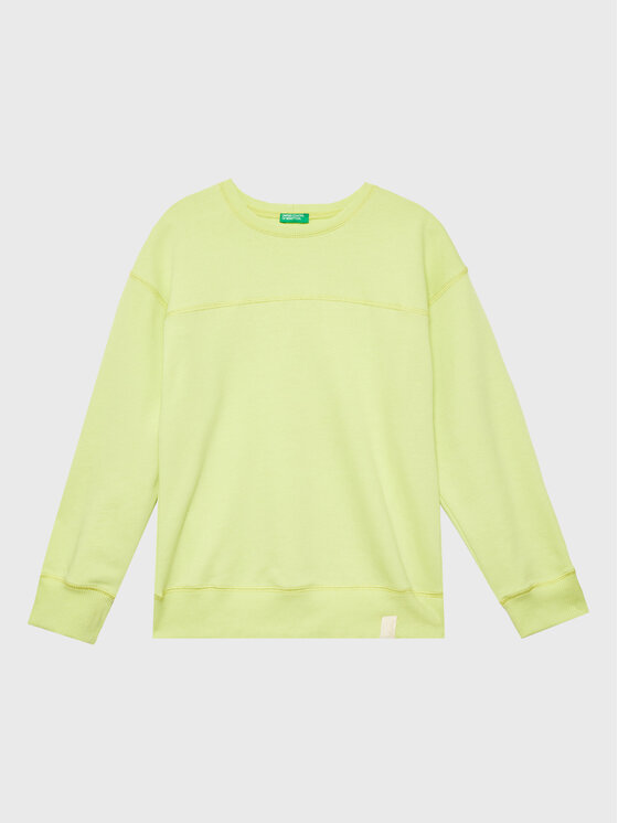 United Colors Of Benetton Bluză 3UHRC10BB Galben Regular Fit
