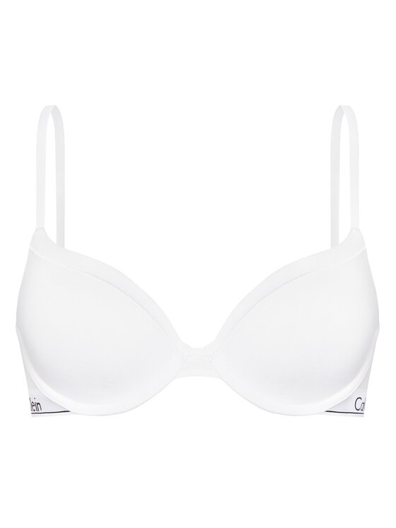 Calvin Klein Underwear Biustonosz z fiszbiną 0000F3784E Biały
