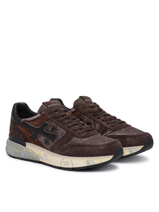 Premiata Premiata Sneakersy Mick Var 8434 Tmavě hnědá