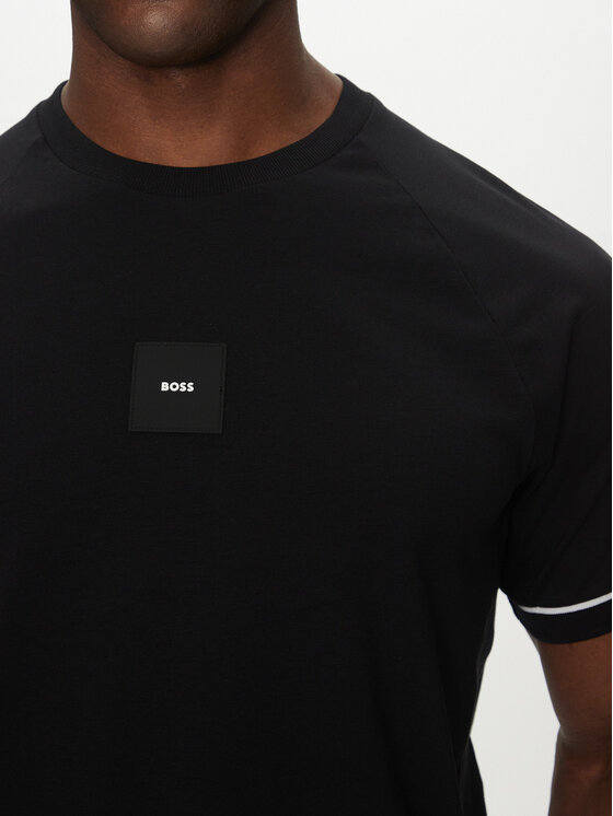 BOSS BOSS T-särk 50537846 Must Regular Fit