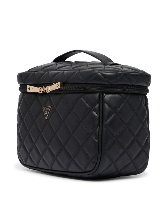 Guess Guess Geantă pentru cosmetice Juliet Travel TWQN24 56039 Negru
