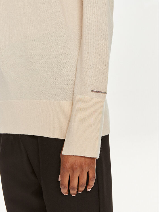 Calvin Klein Calvin Klein Пуловер K20K207573 Бежов Regular Fit