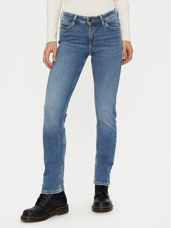 Lee Lee Farmer Elly 112355239 Kék Slim Fit