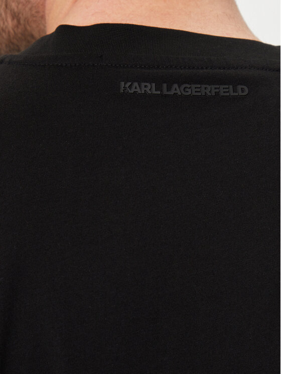 KARL LAGERFELD KARL LAGERFELD T-Shirt 755056 542224 Černá Regular Fit