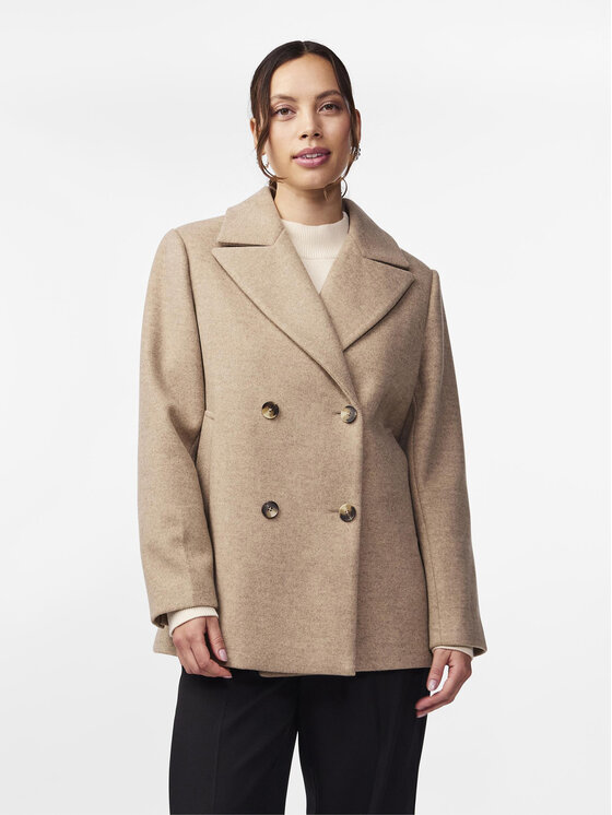 YAS YAS Prijelazni kaput Ignite 26032855 Bež Regular Fit