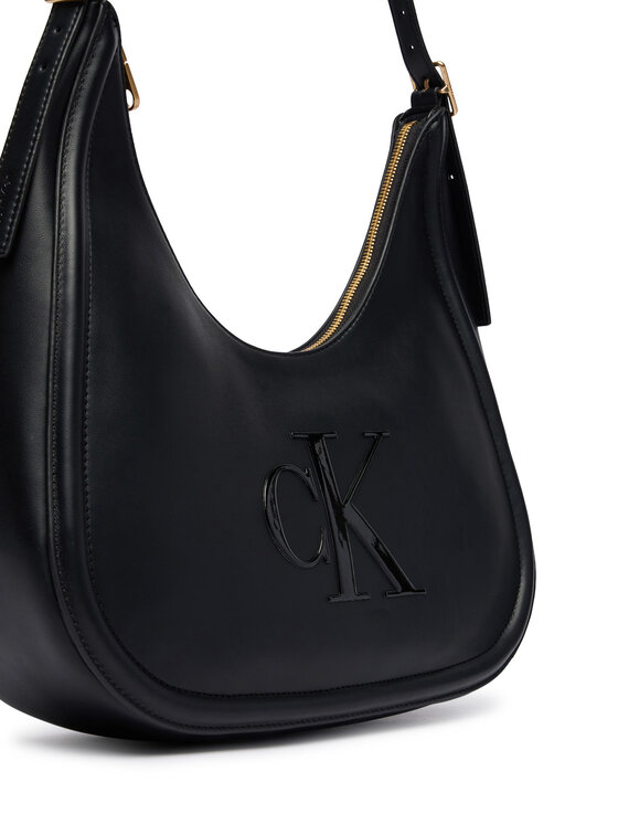 Calvin Klein Calvin Klein Handtasche Bold Ck Crescent Bag LV04F3427G Schwarz