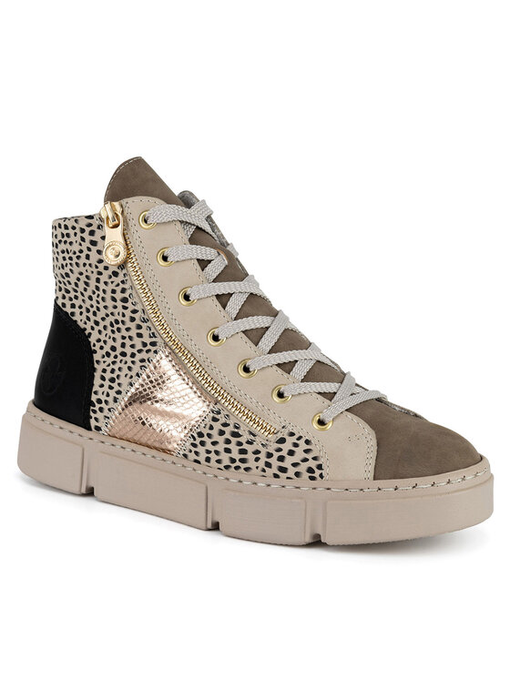Rieker Rieker Stiefeletten N5931-62 Beige
