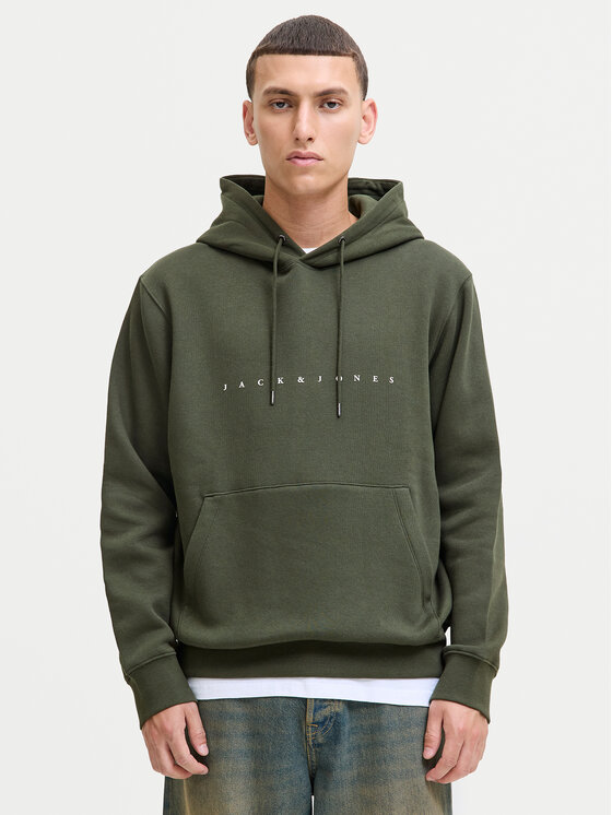 Jack & Jones Jack & Jones Bluză Star 12233972 Verde Relaxed Fit