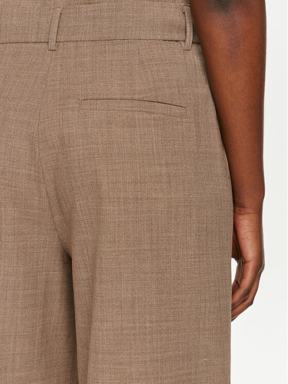 MAX&Co. MAX&Co. Pantaloni di tessuto Vacanze 2426136022200 Marrone Regular Fit