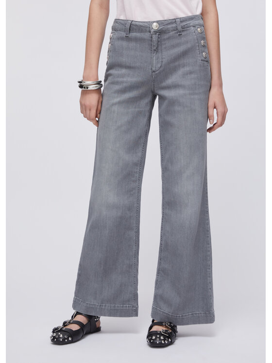 Liu Jo Liu Jo Jeansy UA6162D027587487 Szary Regular Fit
