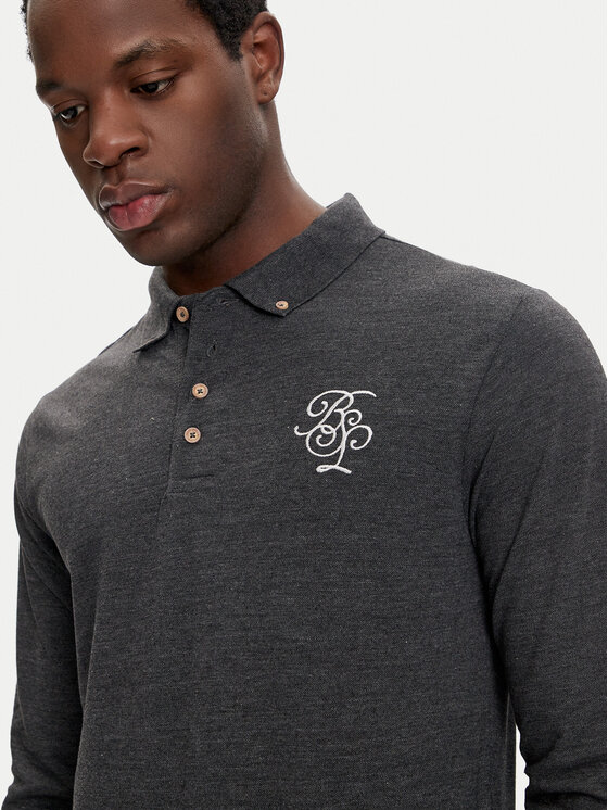Brave Soul Brave Soul Polokošile MLT-412KLAY Šedá Regular Fit