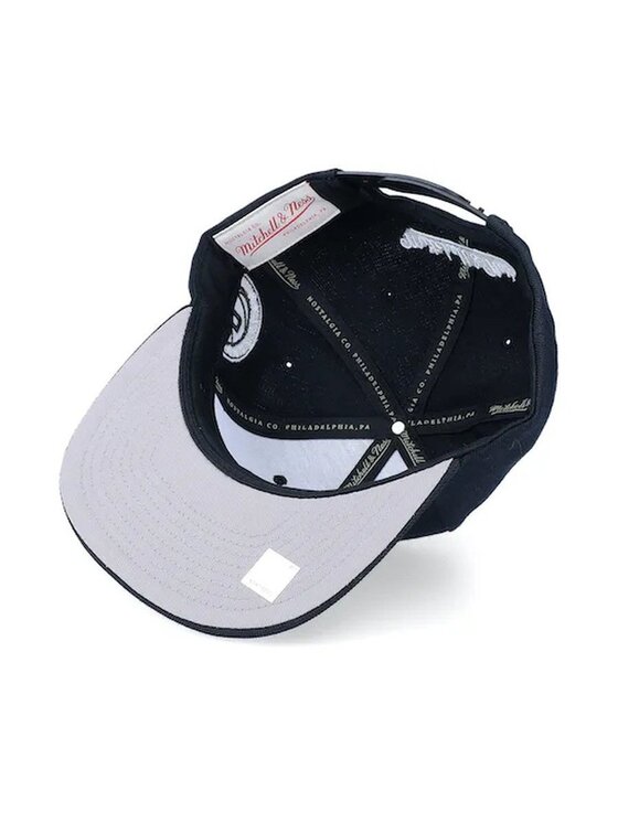 Mitchell & Ness Mitchell & Ness Cappellino NBA TEAM SCRIPT 2.0 SNAPBACK NETS Nero