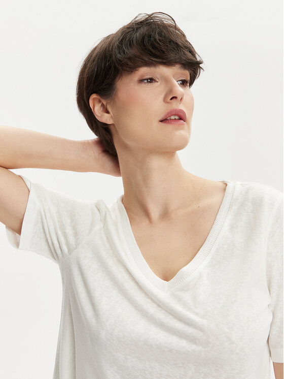 ONLY ONLY Marškinėliai Elise 15257390 Balta Regular Fit