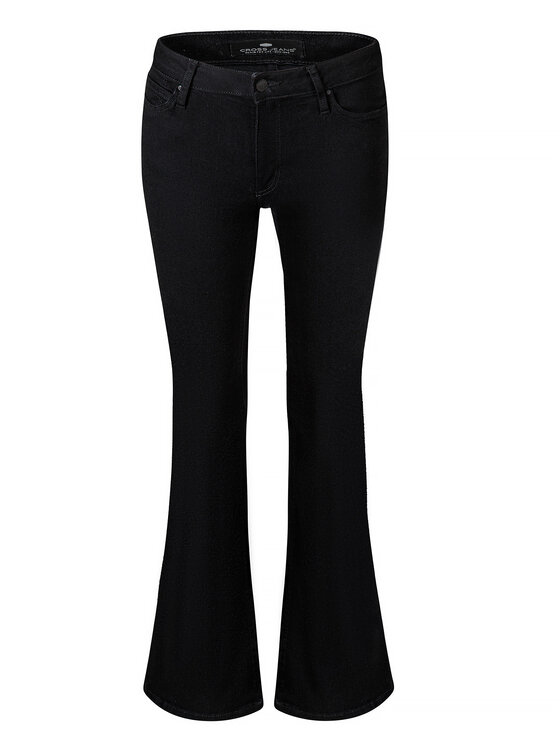 Cross Jeans Cross Jeans Jeansy P 433-020 Czarny Flared Leg