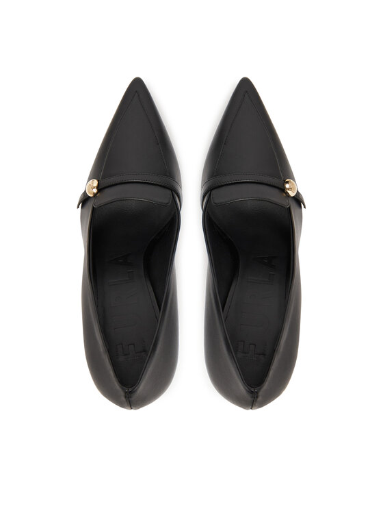 Furla Furla Pantofi cu toc subțire YK01SFE-X30000-O60000-1-007-20-IT-35 Negru
