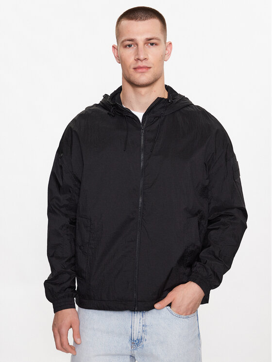 Calvin Klein Jeans Calvin Klein Jeans Μπουφάν μεταβατικό J30J323472 Μαύρο Regular Fit