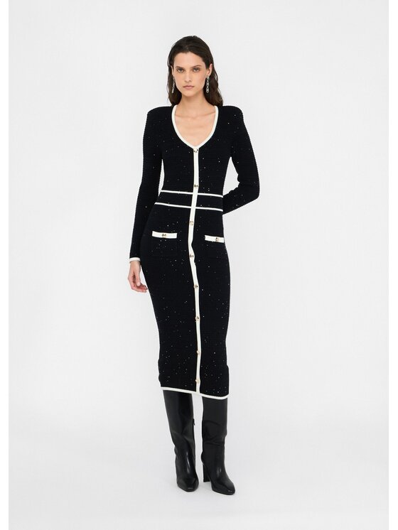 Liu Jo Liu Jo Abito da sera CF5132MS18F03862 Nero Slim Fit