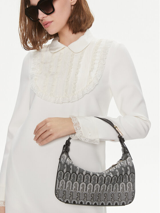 Furla Furla Handtasche Flow S Shoulder Bag 25 WB01053-A.0459-G1000-1007 Grau