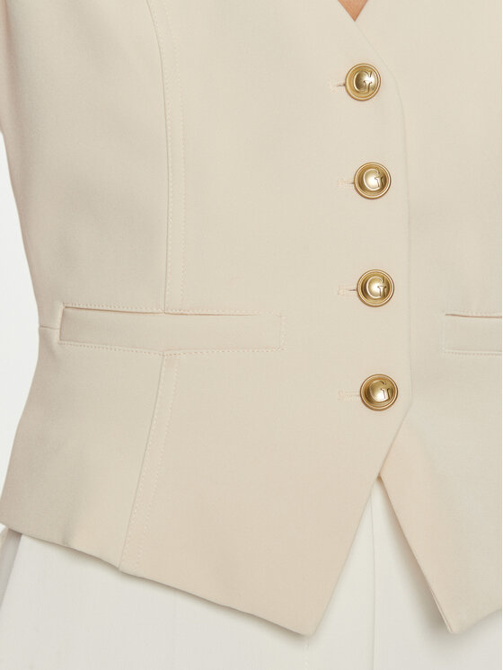 Guess Guess Елек Fatima W4YN53 WFWX2 Екрю Regular Fit