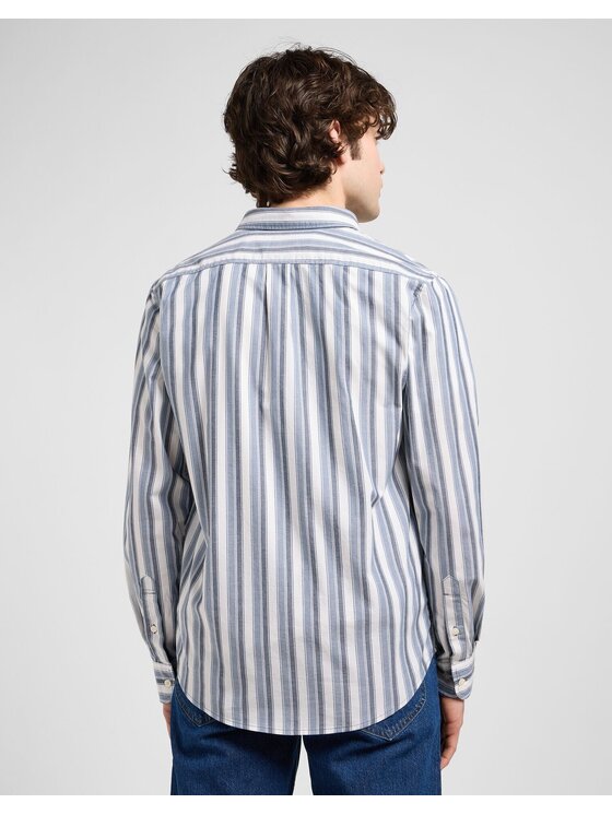 Lee Lee Koszula BUTTON DOWN Kolorowy Regular Fit