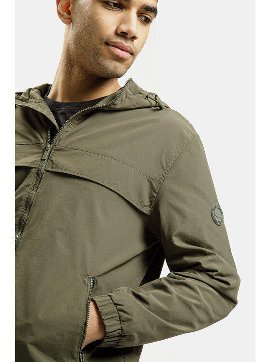 Cross Jeans Cross Jeans Kurtka przejściowa 40293-002 Khaki Regular Fit