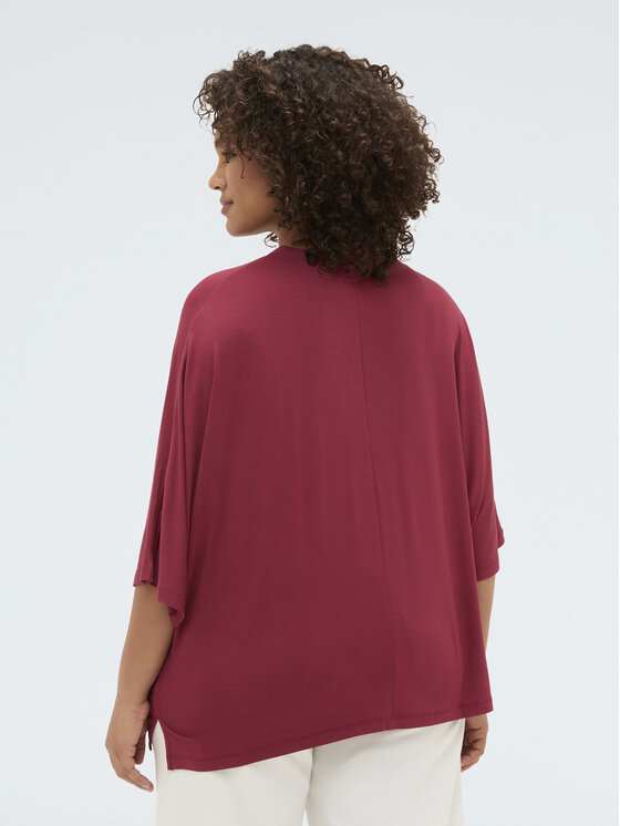 Fiorella Rubino Fiorella Rubino T-Shirt G012E000349N026 Czerwony Regular Fit