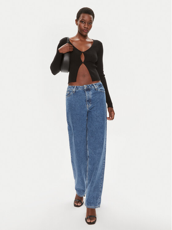 Brave Soul Brave Soul Ζακέτα LKC-273SASHAF Μαύρο Slim Fit