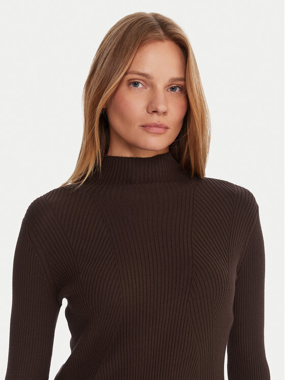 JOOP! JOOP! Bluză cu gât 58 JW224KN166 30033369 Maro Regular Fit