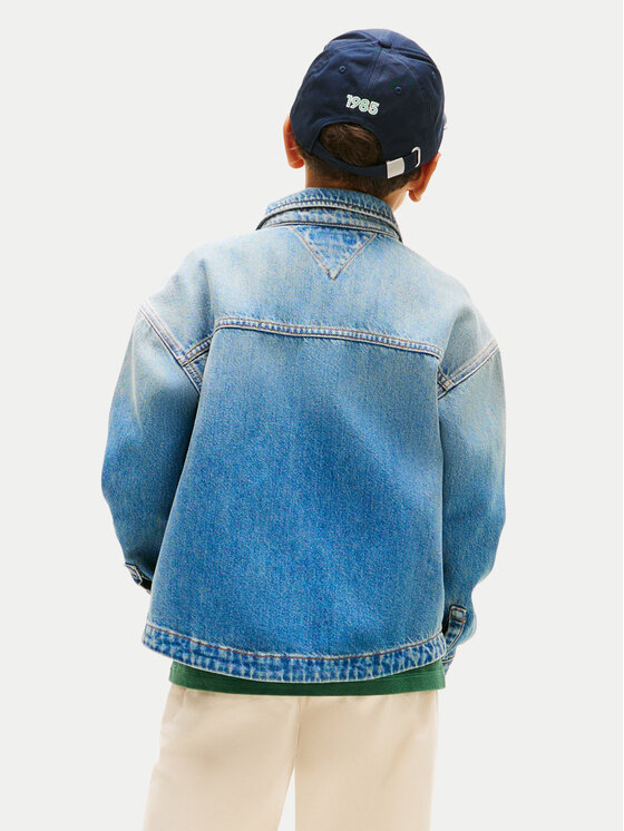 Tommy Hilfiger Tommy Hilfiger Džinsa krekls Vintage KB0KB10212 Zils Regular Fit