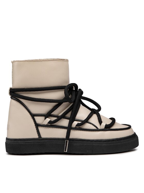 Inuikii Inuikii Schneeschuhe Full Leather Pastelle 70202-088 Beige