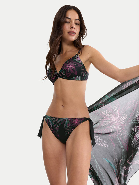 Triumph Triumph Долнище на бански Summer Tropics Tai 10226513 Черен