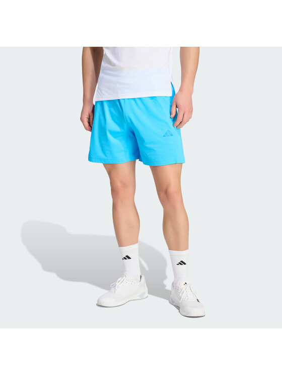 adidas adidas Szorty sportowe 159355 Niebieski jasny Regular Fit