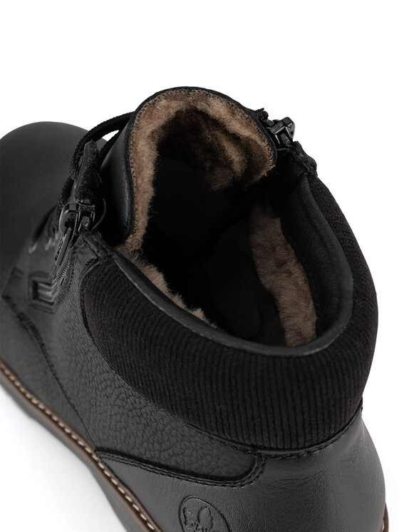 Rieker Rieker Schnürschuhe 10503-00 Schwarz