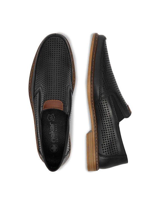 Rieker Rieker Halbschuhe CEO-13459-00 Schwarz