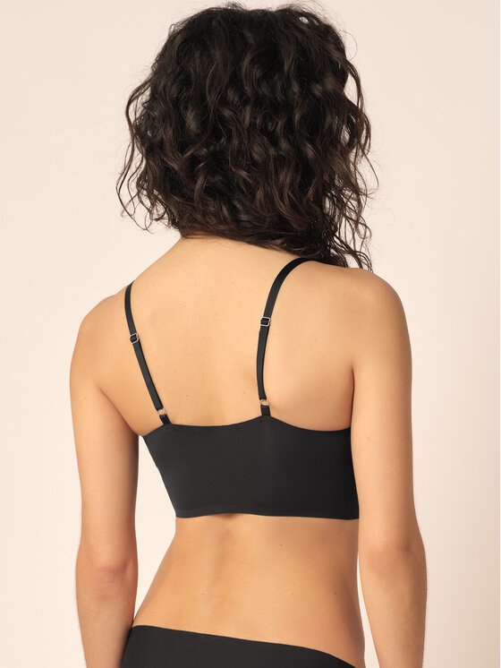 Skiny Skiny Biustonosz top 84272 Czarny