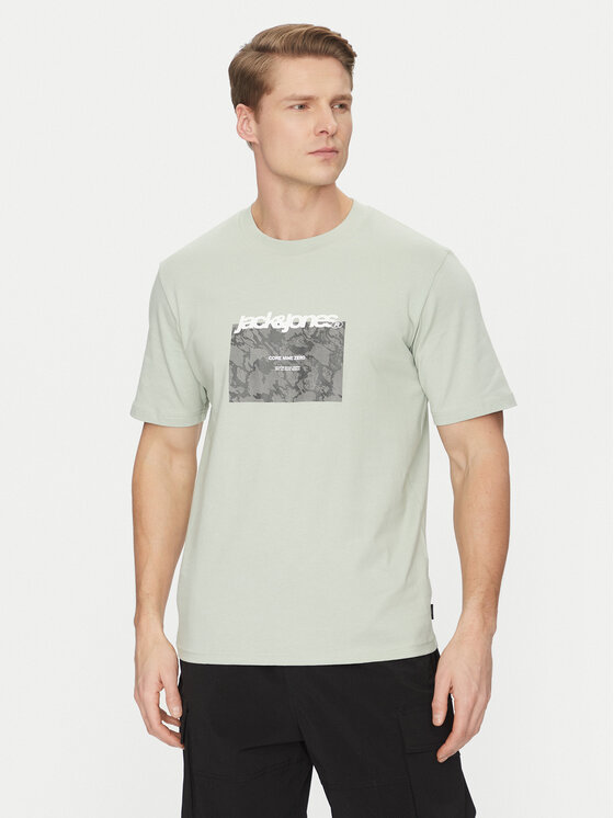 Jack&Jones Jack&Jones Tricou Tarmac 12273239 Verde Regular Fit