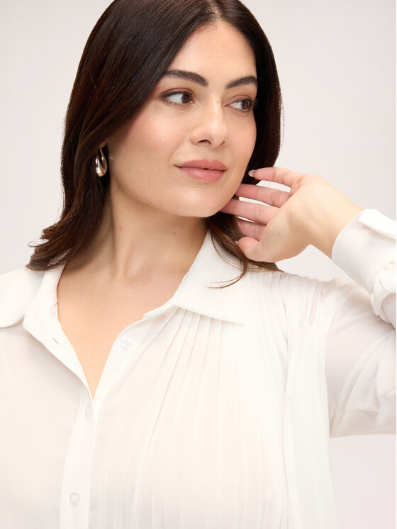 Fiorella Rubino Fiorella Rubino Camicia 500XT001677N011 Bianco Regular Fit