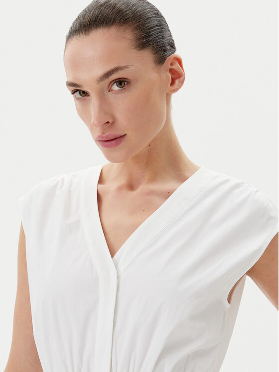 MICHAEL Michael Kors MICHAEL Michael Kors Rochie de zi MS5830KF4C Alb Regular Fit