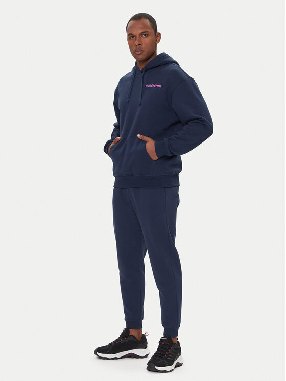 Rossignol Rossignol Bluză Waterfall RLOMS02 Bleumarin Regular Fit