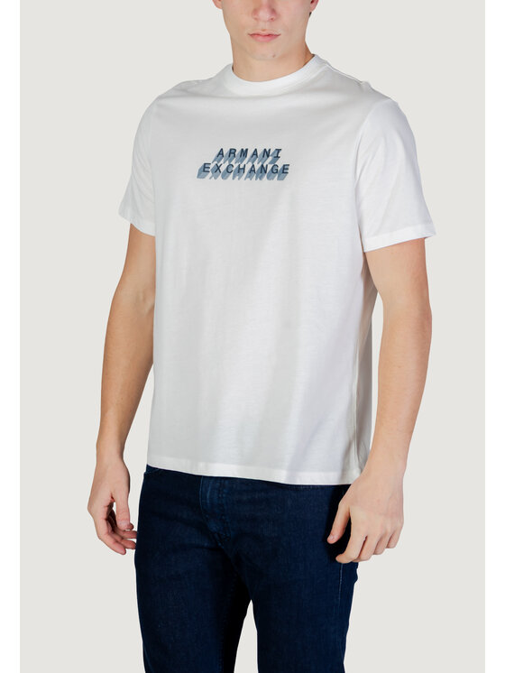 Armani Exchange Armani Exchange T-Shirt XM002779 AF10358 Biały Casual Fit
