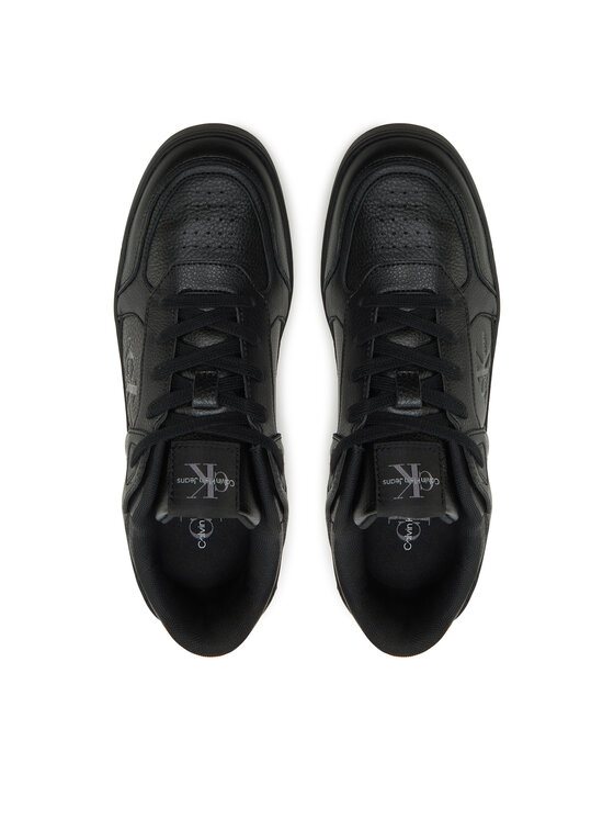 Calvin Klein Jeans Calvin Klein Jeans Tenisice Basket Cup Low Laceup Tumbled YM0YM01150 Crna