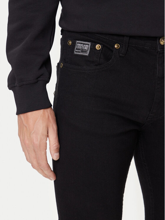 Versace Jeans Couture Versace Jeans Couture Jeans hlače 79GAB5S0 CDW00 Črna Slim Fit
