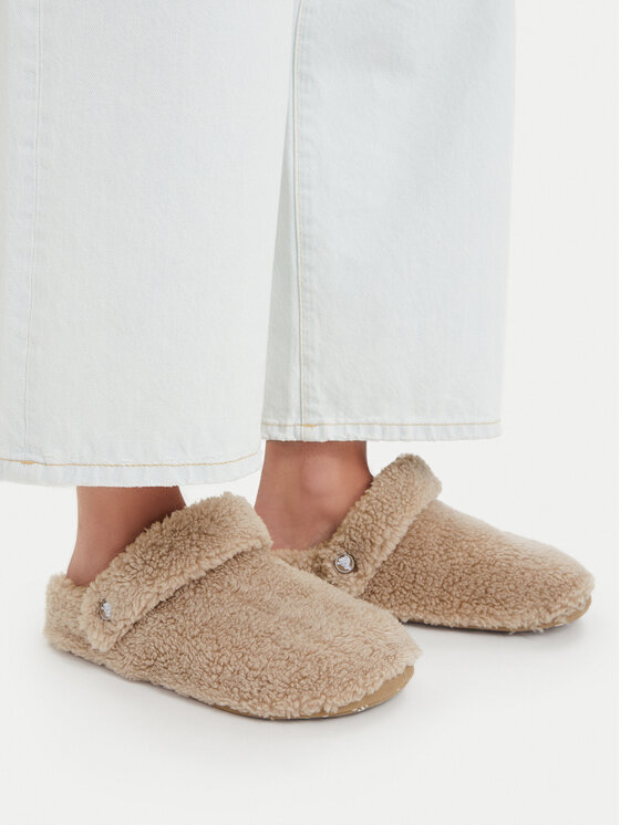 Crocs Crocs Тапочки Classic Cozzzy 209386 Бежевий