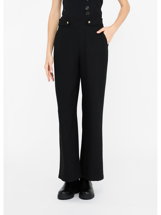 Liu Jo Liu Jo Pantaloni di tessuto TF5265TS42322222 Nero Regular Fit