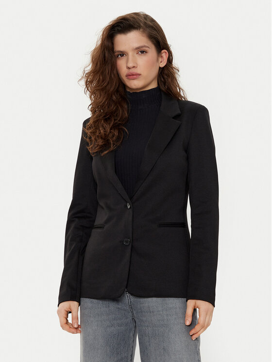Vila Vila Sakko 14107241 Schwarz Slim Fit