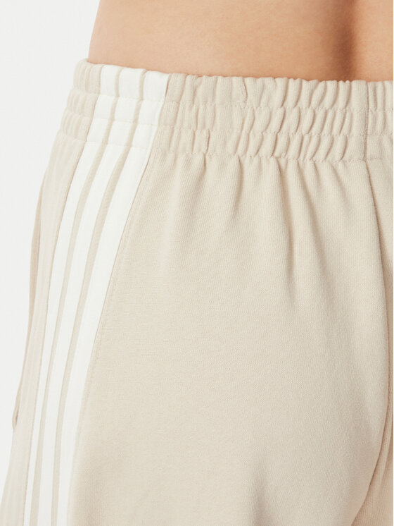 adidas adidas Dressipüksid Kit 3-Stripes Wide KV9913 Beež Relaxed Fit