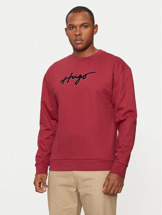 HUGO Hugo Bluză Easy 50528579 Roșu Regular Fit