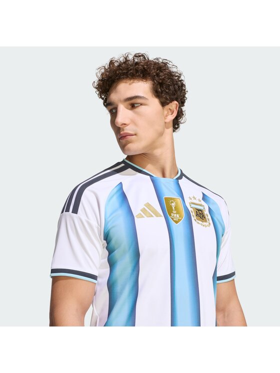 adidas adidas Tehnička majica Argentina 26 Home Replica JM8396 Svijetloplava Slim Fit